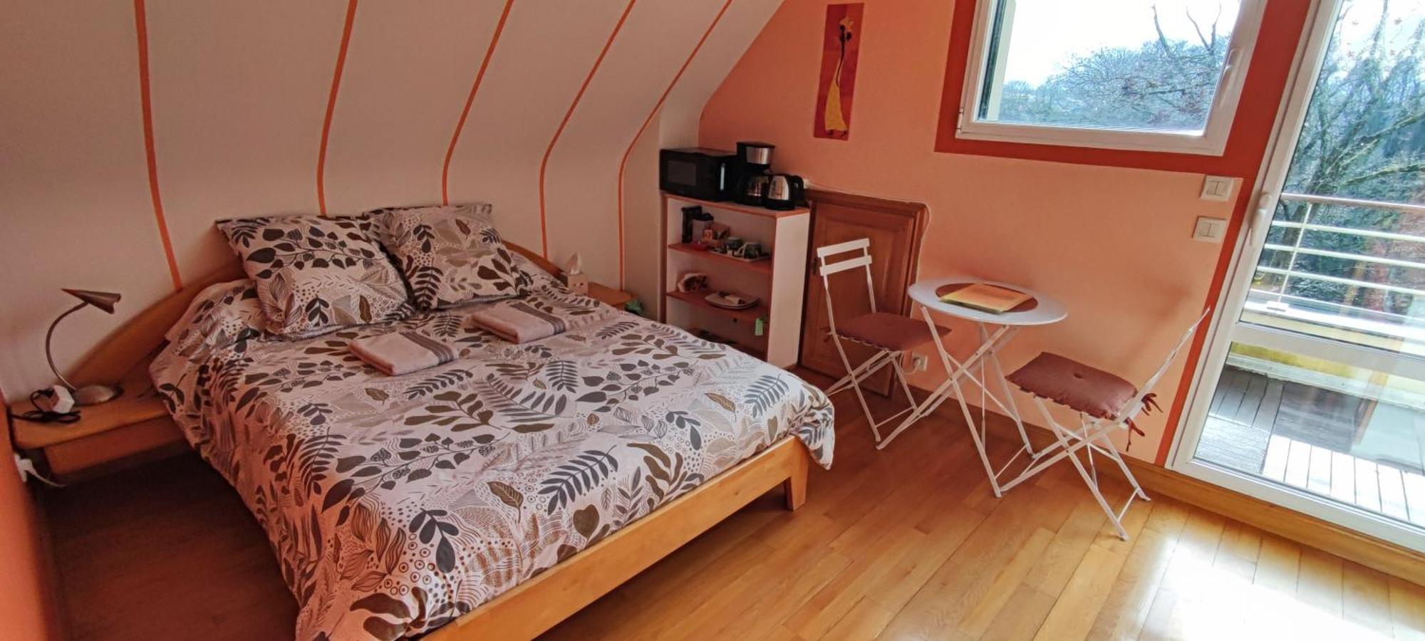 2 Belles Chambres Avec Balcon Sdb Et Wc Privatifs Lannion Luaran gambar