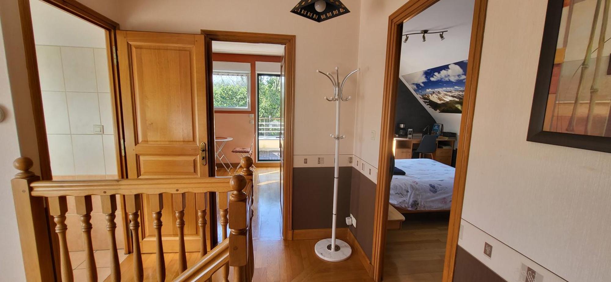 2 Belles Chambres Avec Balcon Sdb Et Wc Privatifs Lannion Luaran gambar